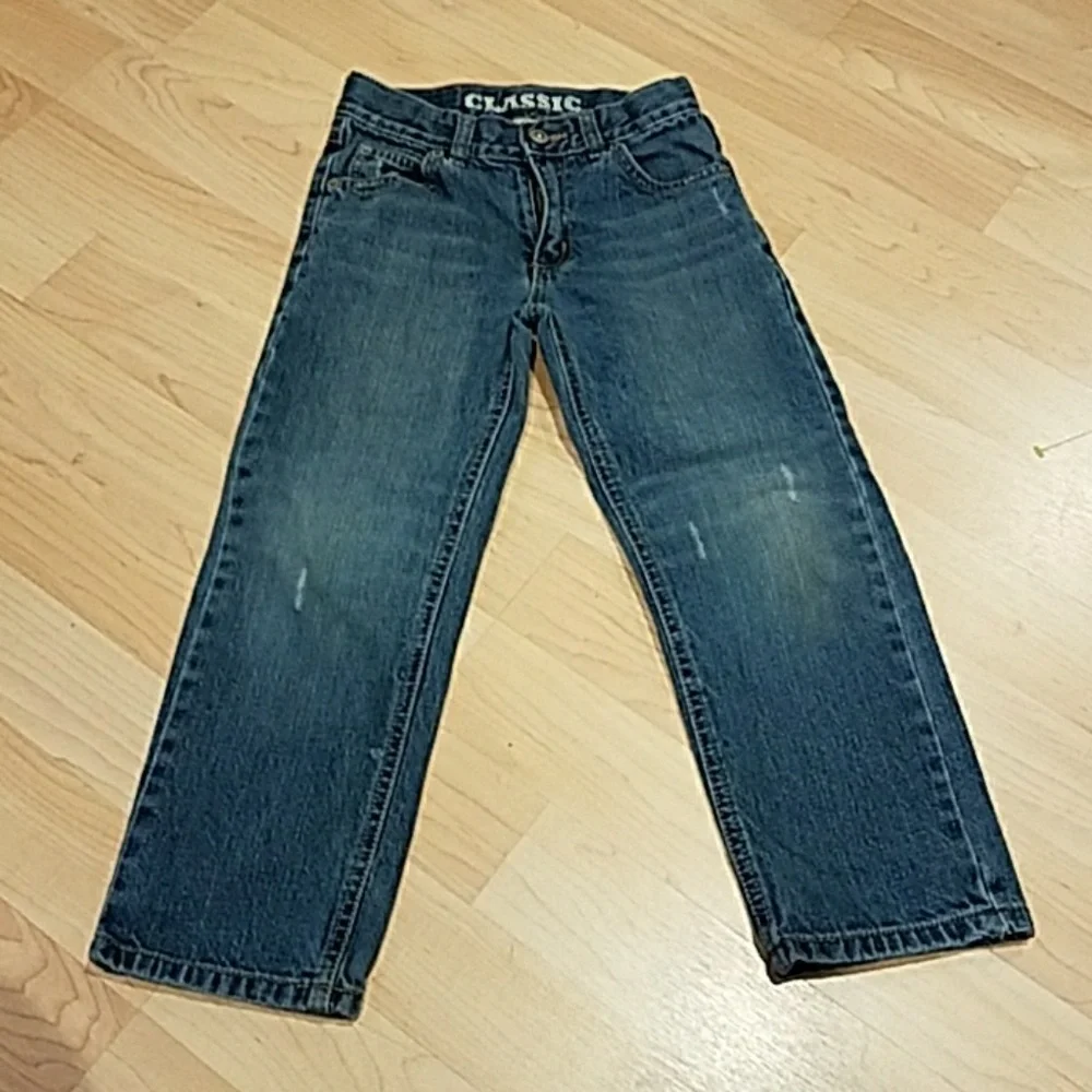 GYMBOREE DISTRESSED CLASSIC  JEANS  SIZE 6